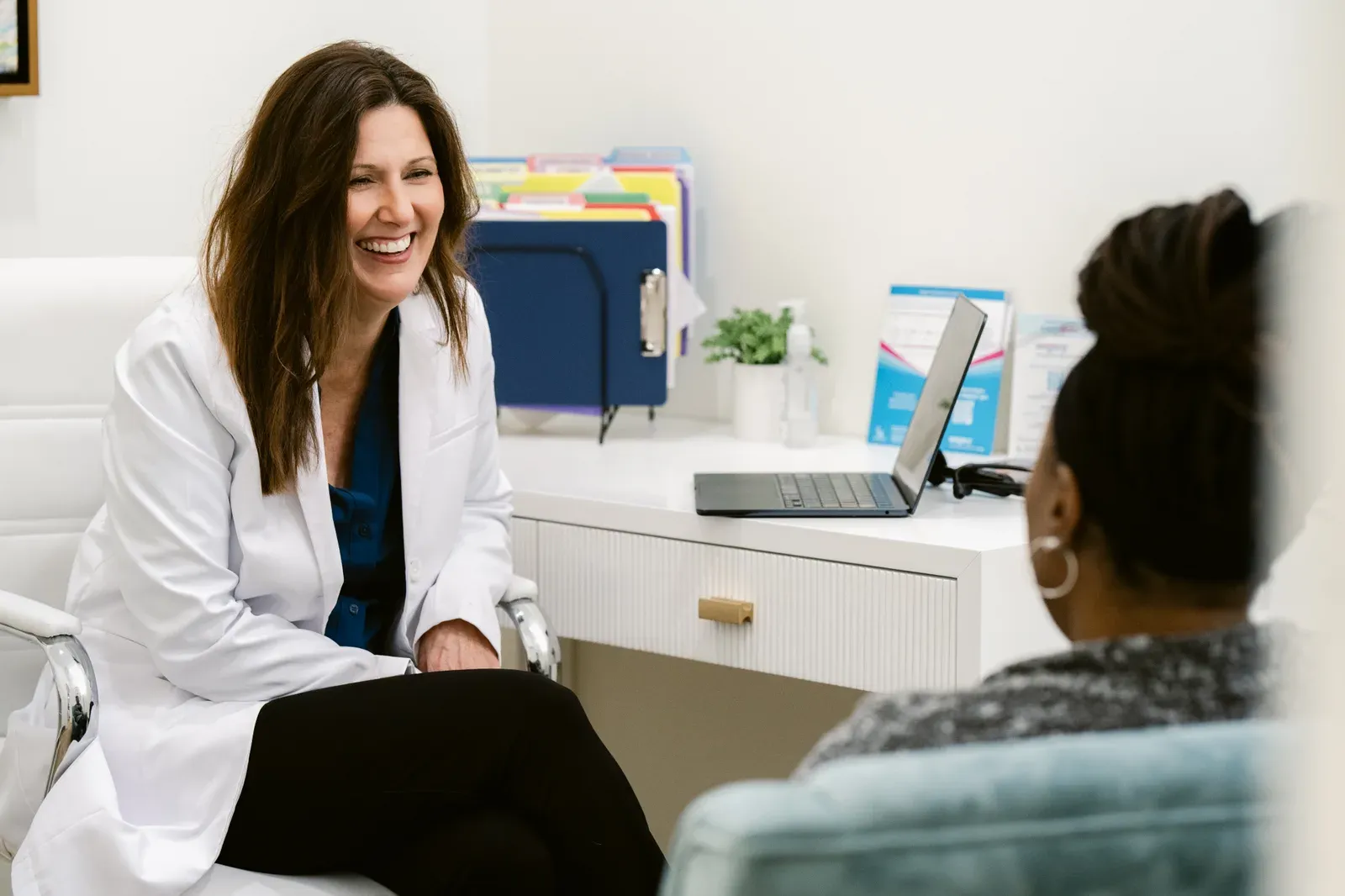 A weight loss consultation with a provider