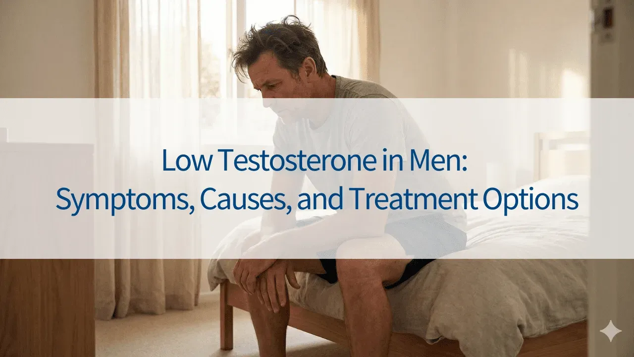 Low Testosterone in Men: Symptoms, Causes, and Treatment Options