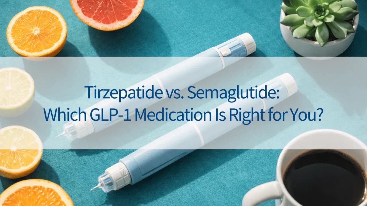 Tirzepatide vs. Semaglutide: Which GLP-1 Medication Is Right for You?
